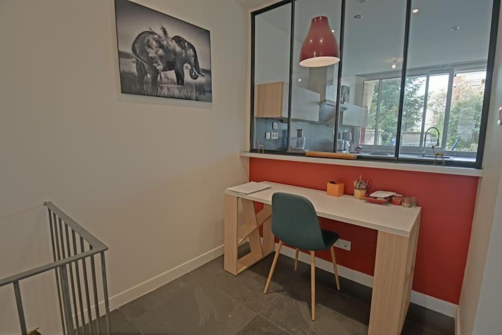 Appartement Esprit Loft Coeur Monplaisir Lyon Luaran gambar